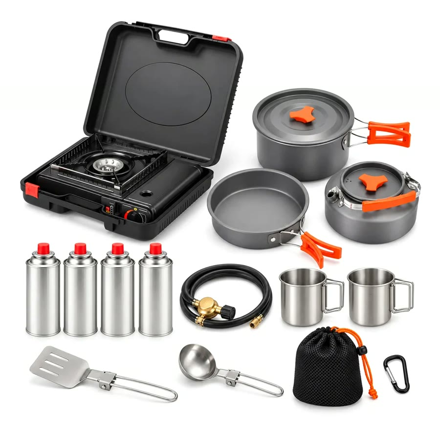 Campflo – Camping Cooker in Carry Case